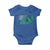 Funny Irish Americans Baby Onesie Shamrock Celtic Knot American Flag St Patrick's Day