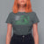 Funny Irish Americans T Shirt For Women Shamrock Celtic Knot American Flag St Patrick's Day
