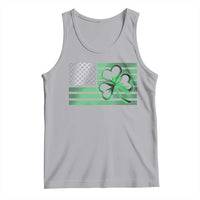 Funny Irish Americans Tank Top Shamrock Celtic Knot American Flag St Patrick's Day