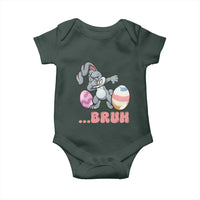 Funny Bruh Dab Rabbit Eggs Easter Day Baby Onesie