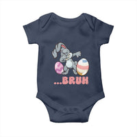 Funny Bruh Dab Rabbit Eggs Easter Day Baby Onesie