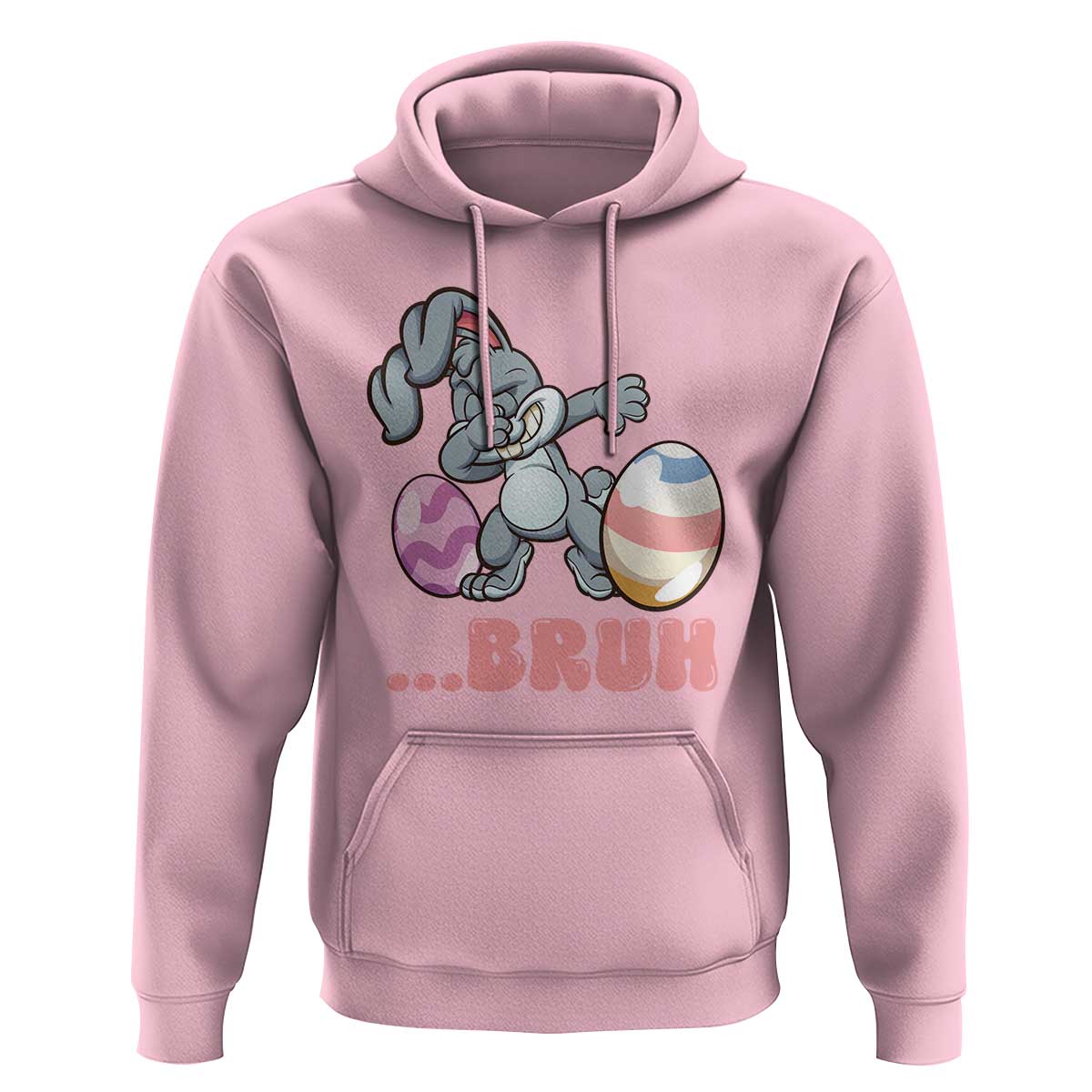 Funny Bruh Dab Rabbit Eggs Easter Day Hoodie