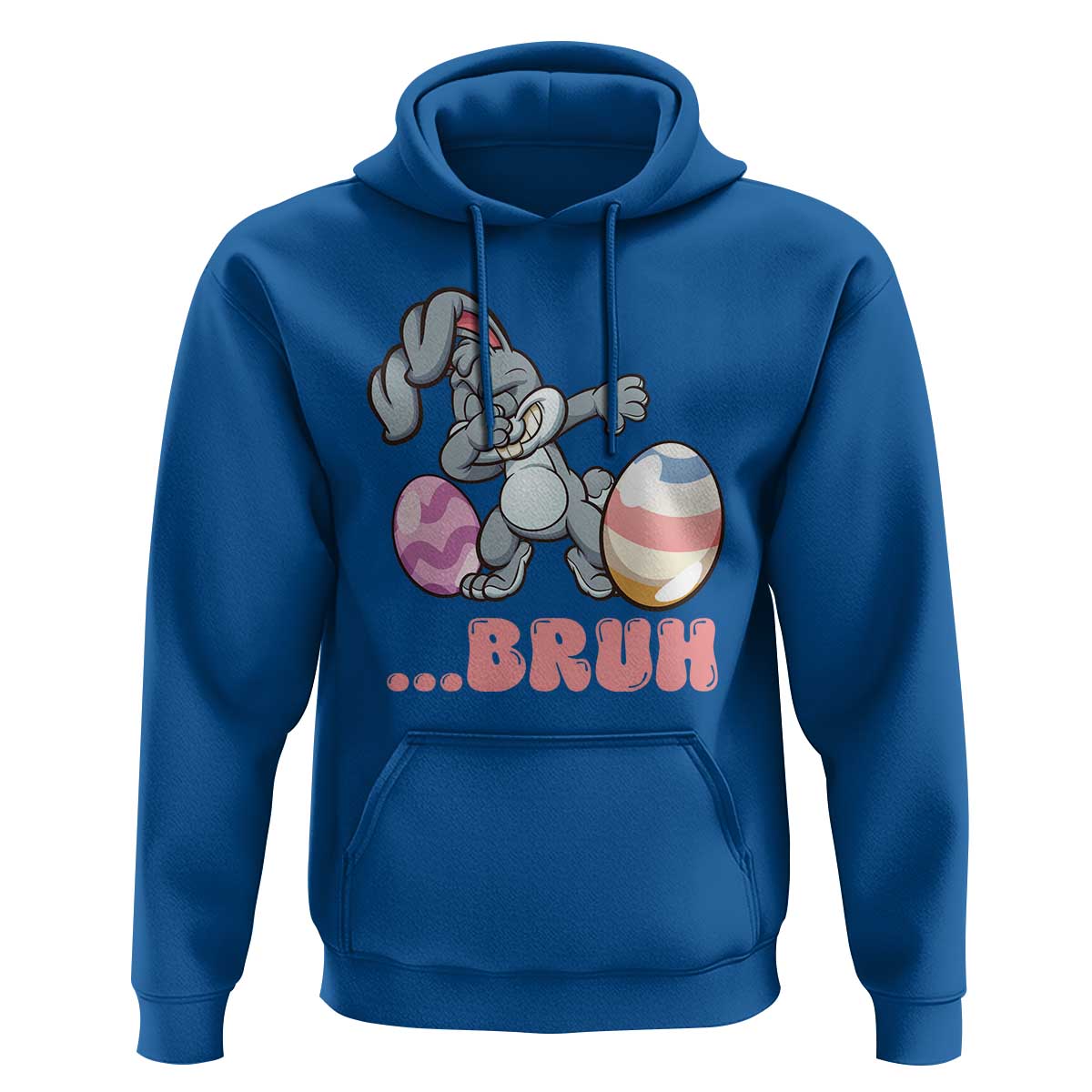 Funny Bruh Dab Rabbit Eggs Easter Day Hoodie