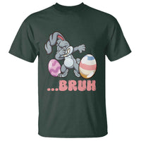 Funny Bruh Dab Rabbit Eggs Easter Day T Shirt