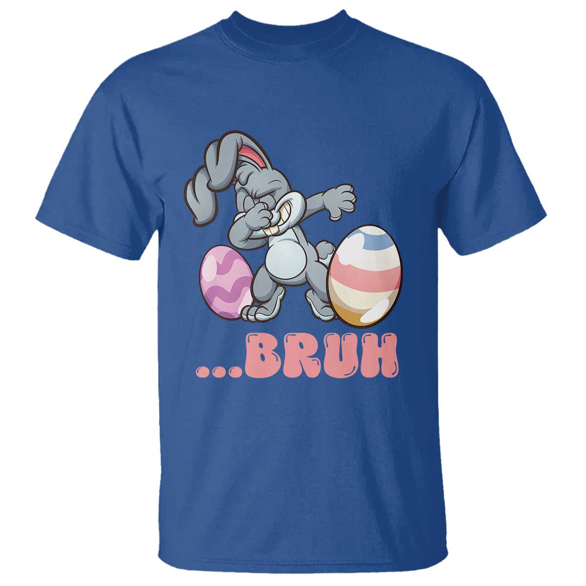 Funny Bruh Dab Rabbit Eggs Easter Day T Shirt