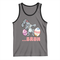 Funny Bruh Dab Rabbit Eggs Easter Day Tank Top