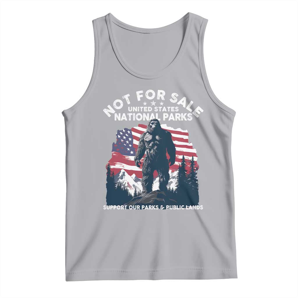 Not For Sale National Parks Bigfoot Tank Top Support Our Parks And Public Lands