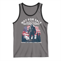 Not For Sale National Parks Bigfoot Tank Top Support Our Parks And Public Lands