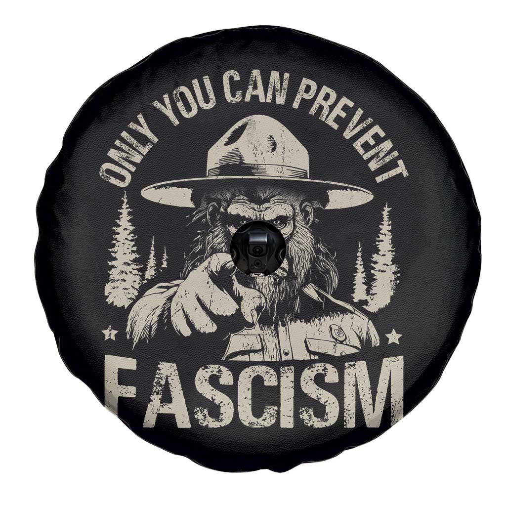 Save Our National Parks Bigfoot Spare Tire Cover Vintage Forest