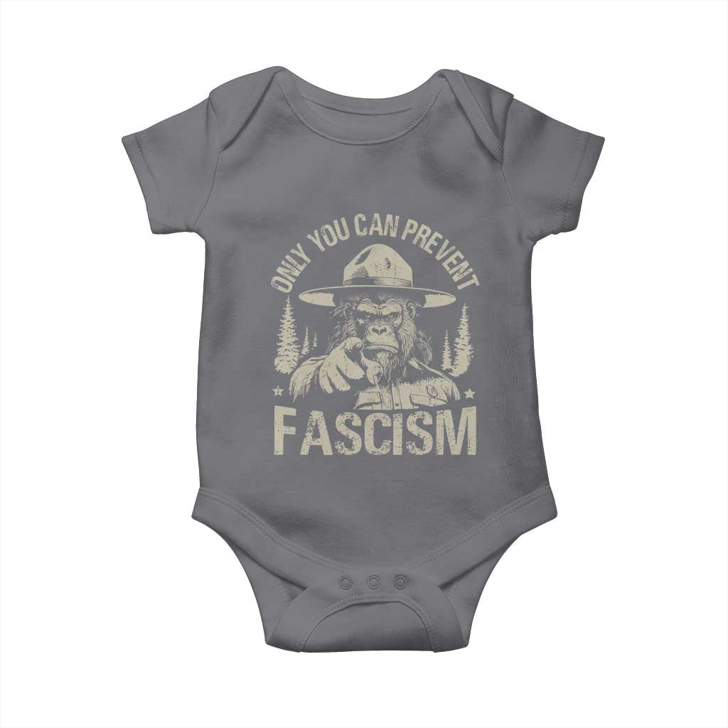 Save Our National Parks Bigfoot Baby Onesie Vintage Forest