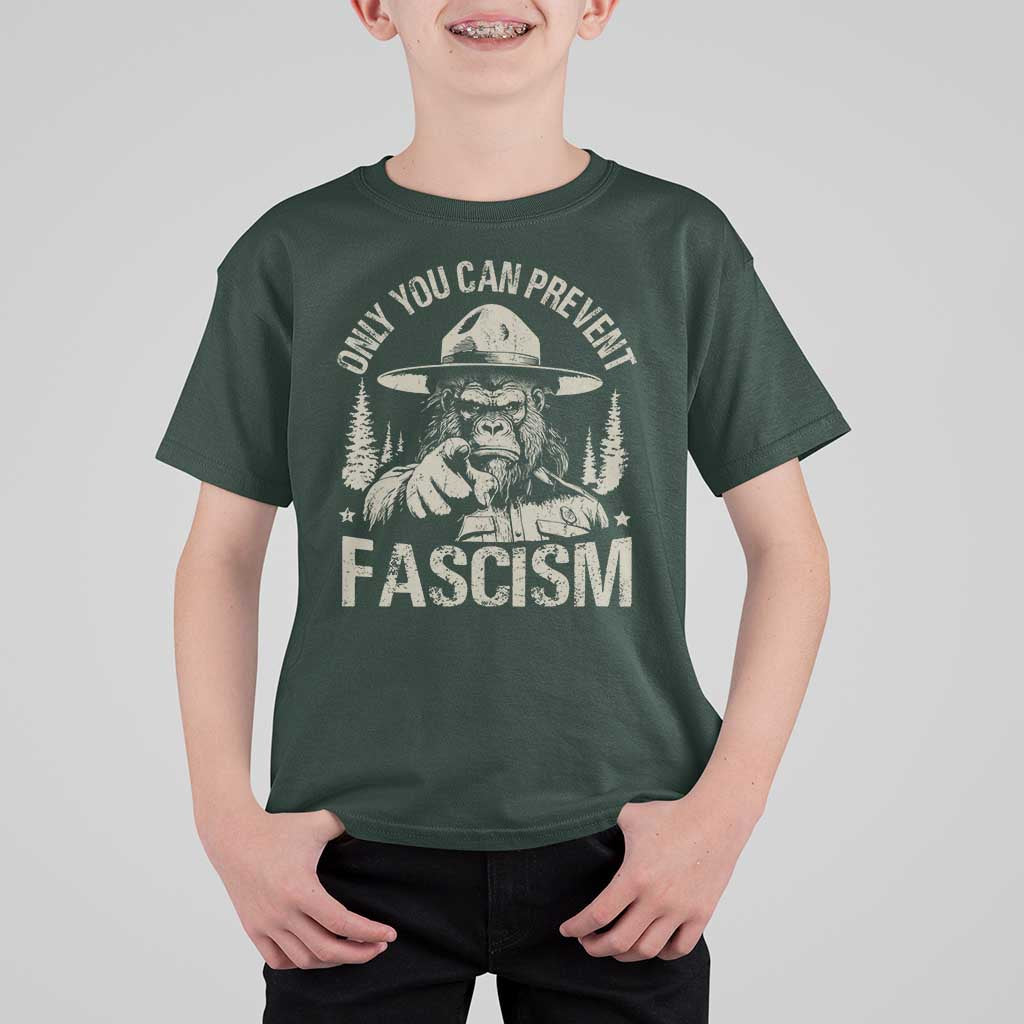 Save Our National Parks Bigfoot T Shirt For Kid Vintage Forest