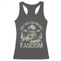 Save Our National Parks Bigfoot Racerback Tank Top Vintage Forest