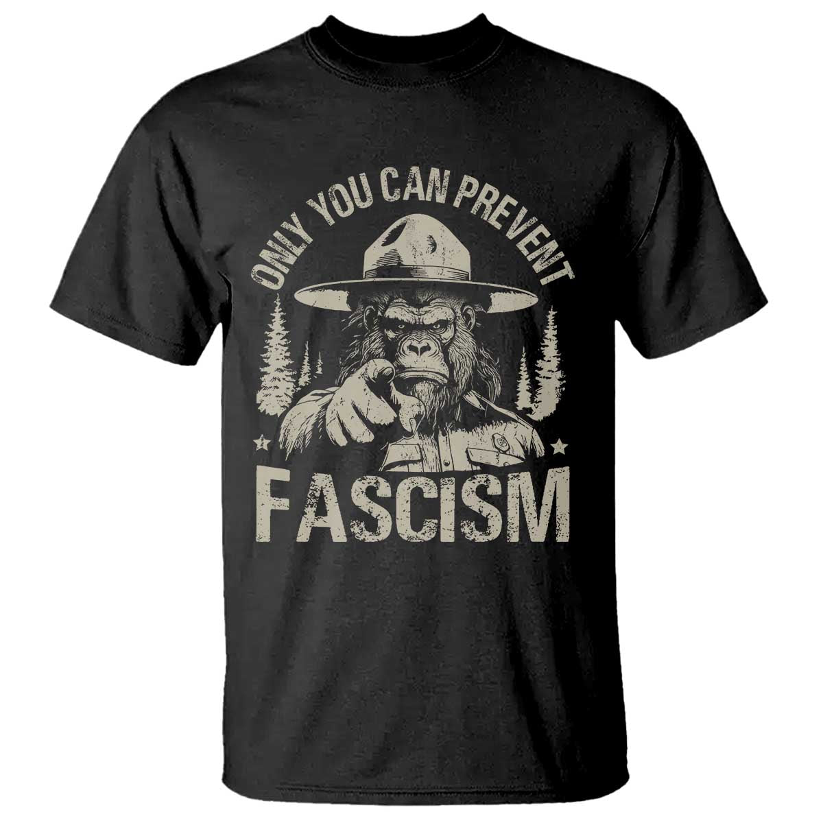 Save Our National Parks Bigfoot T Shirt Vintage Forest