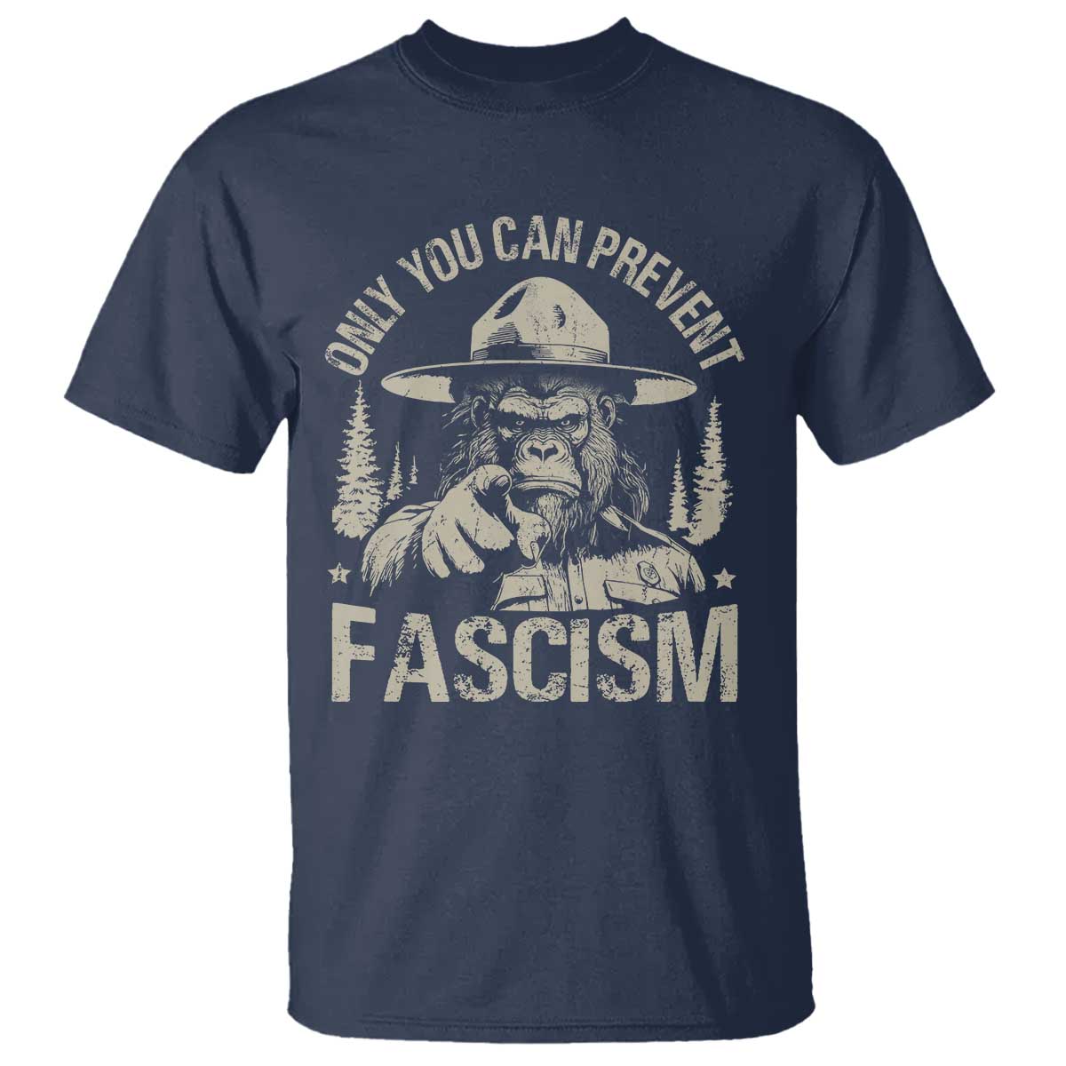Save Our National Parks Bigfoot T Shirt Vintage Forest