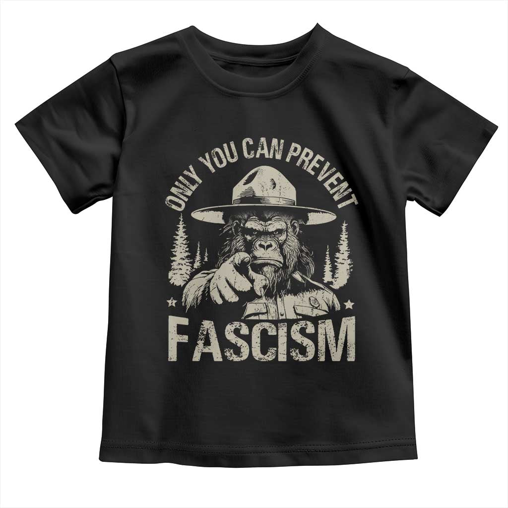 Save Our National Parks Bigfoot Toddler T Shirt Vintage Forest