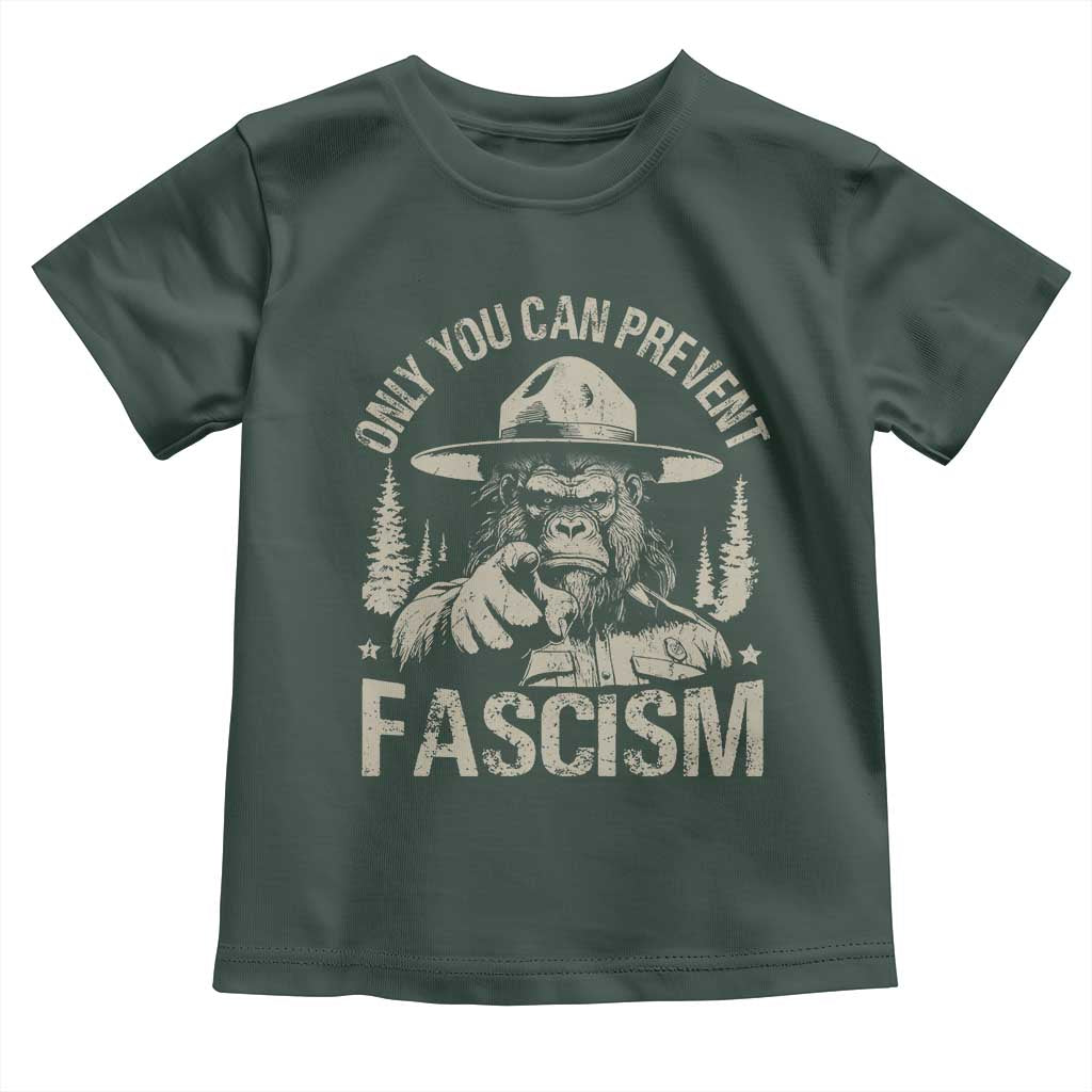 Save Our National Parks Bigfoot Toddler T Shirt Vintage Forest
