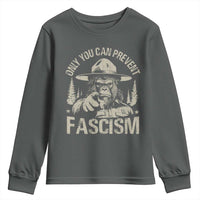 Save Our National Parks Bigfoot Youth Sweatshirt Vintage Forest