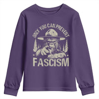 Save Our National Parks Bigfoot Youth Sweatshirt Vintage Forest