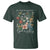 In The Waiting God Is Working T Shirt Religious Christian Bible Verse Flower