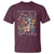 In The Waiting God Is Working T Shirt Religious Christian Bible Verse Flower