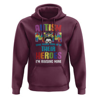 Autism Mom Some People Look Up Their Heroes I'm Raising Mine Hoodie Autism Awareness
