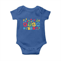 Funny Just Let Me Stim Bro Baby Onesie Autism Awareness Puzzle