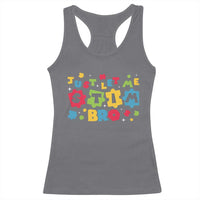 Funny Just Let Me Stim Bro Racerback Tank Top Autism Awareness Puzzle