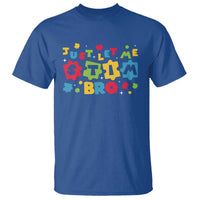 Funny Just Let Me Stim Bro T Shirt Autism Awareness Puzzle