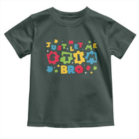 Funny Just Let Me Stim Bro Toddler T Shirt Autism Awareness Puzzle