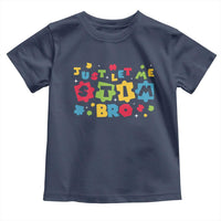 Funny Just Let Me Stim Bro Toddler T Shirt Autism Awareness Puzzle