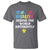 Autism Seeing The World Differently T Shirt Autistic Autism Awareness Puzzle