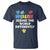 Autism Seeing The World Differently T Shirt Autistic Autism Awareness Puzzle
