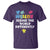 Autism Seeing The World Differently T Shirt Autistic Autism Awareness Puzzle