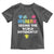 Autism Seeing The World Differently Toddler T Shirt Autistic Autism Awareness Puzzle