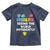 Autism Seeing The World Differently Toddler T Shirt Autistic Autism Awareness Puzzle