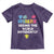 Autism Seeing The World Differently Toddler T Shirt Autistic Autism Awareness Puzzle