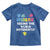 Autism Seeing The World Differently Toddler T Shirt Autistic Autism Awareness Puzzle