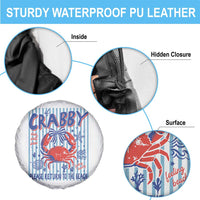 If Crabby Please Return To The Beach Spare Tire Cover Funny Summer Girl