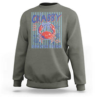 If Crabby Please Return To The Beach Sweatshirt Funny Summer Girl