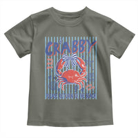 If Crabby Please Return To The Beach Toddler T Shirt Funny Summer Girl
