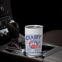 If Crabby Please Return To The Beach Tumbler Cup Funny Summer Girl