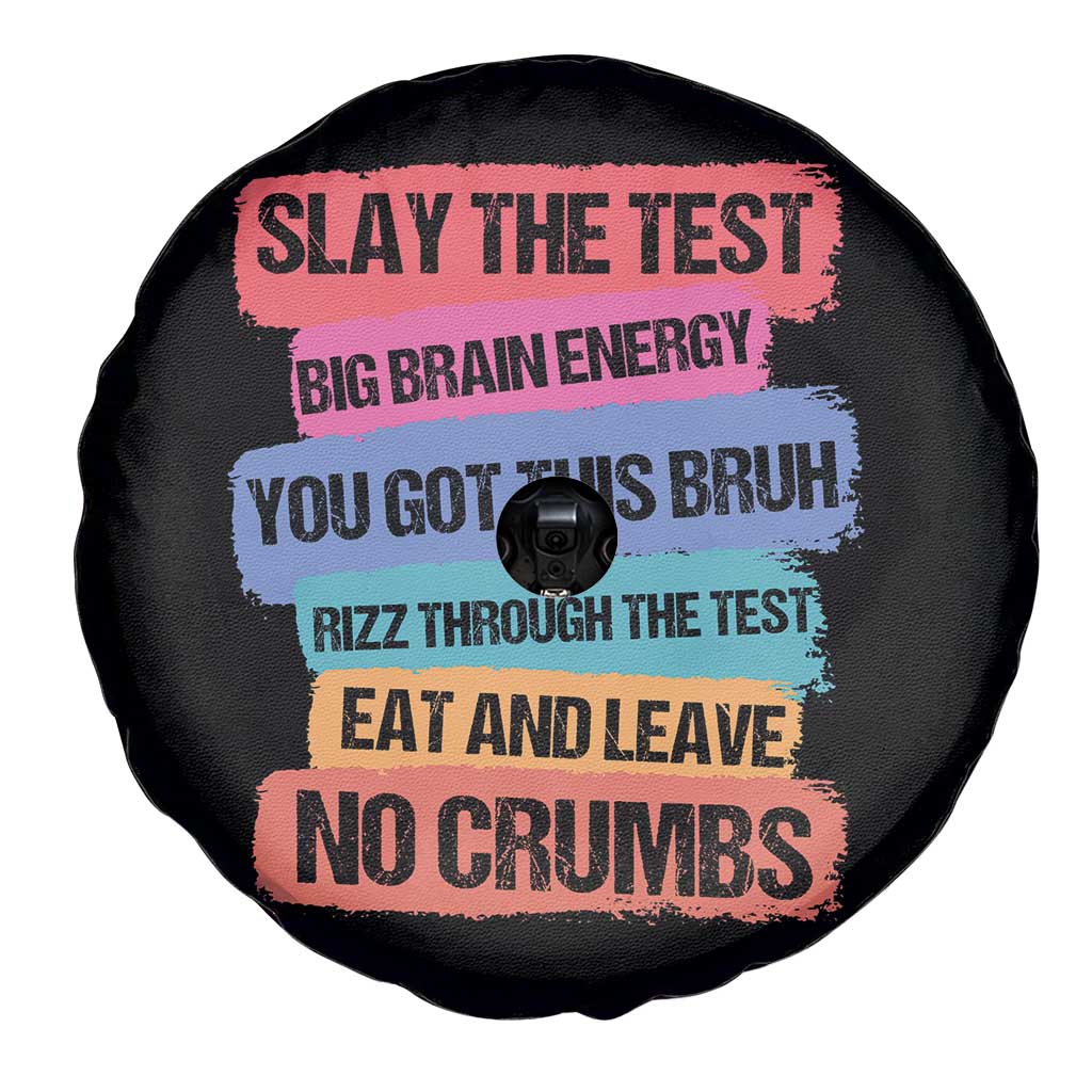 Test Day Spare Tire Cover Slay The Test Big Brain Energy Students Spirit