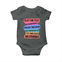Test Day Baby Onesie Slay The Test Big Brain Energy Students Spirit