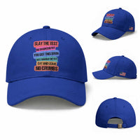 Test Day Baseball Cap Slay The Test Big Brain Energy Students Spirit