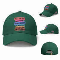 Test Day Baseball Cap Slay The Test Big Brain Energy Students Spirit