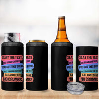 Test Day 4 in 1 Can Cooler Tumbler Slay The Test Big Brain Energy Students Spirit
