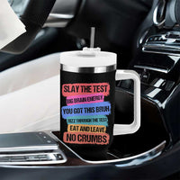 Test Day Tumbler With Handle Slay The Test Big Brain Energy Students Spirit