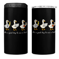 Silly Goose Test Day 4 in 1 Can Cooler Tumbler It's A Good Day To Ace A Test Teacher Students