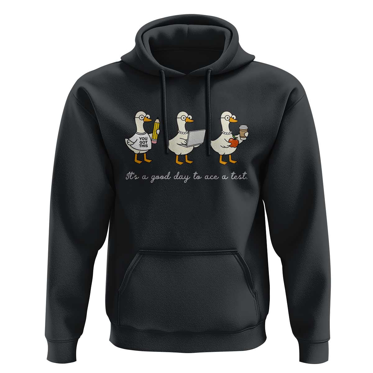 Silly Goose Test Day Hoodie It's A Good Day To Ace A Test Teacher Students