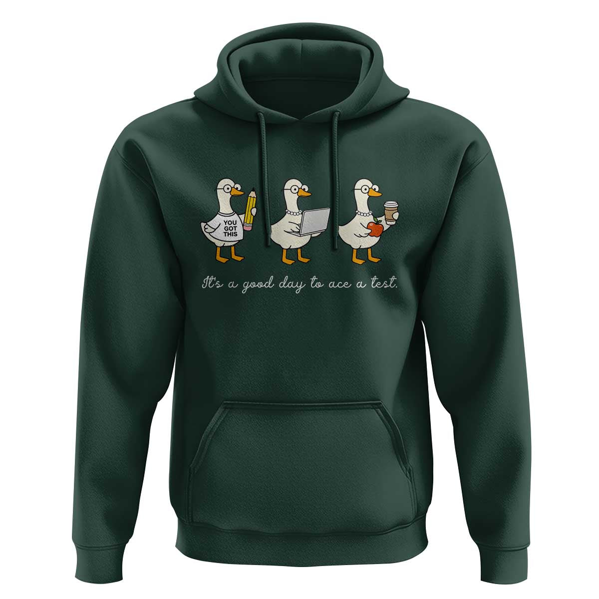 Silly Goose Test Day Hoodie It's A Good Day To Ace A Test Teacher Students